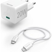 Mini 20W PD/ QC Type C to Lightning White