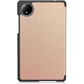 "Tri-fold Eco-Leather Stand Xiaomi Redmi Pad SE 8.7 (2024)" Rose Gold