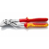 KNIPEX pliers wrench 86 06 250, VDE-insulated (red/ yellow, length 250m