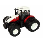 RC traktorius su priekaba 1:24, raudonas, žalias