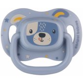Silicone Symmetrical Soother 6-18m Cute Animals 34/ 925 Blue