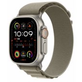 Watch Ultra 2 49mm titano korpusas su Olive Alpine Loop - Didelis