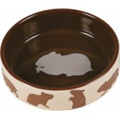 Trixie keraminis dubenėlis žiurkėnui su žiurkėno motyvu – 80ml 8cm