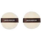 Laura Mercier vidutinės veliūrinės pudros kempinėlės, 2 vnt.