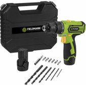 Fieldmann FDV 10252-A 12 voltų gręžtuvas-suktuvas, 2 × 1,3 Ah akumuliatoriai