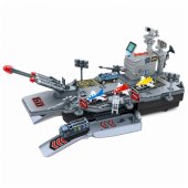 Military Set Aircraft Carrier Military Base Fighters Vehicles Lights S