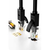 20162 LAN kabelis Cat 6 UTP RJ45 5m juodas