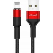 USB-A į Lightning 1,2 m raudonas