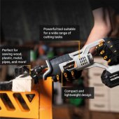 18V Cordless Reciprocating Saw (7062507)