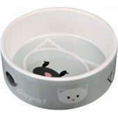 Trixie Mimi ceramic cat bowl, 0.3 l/ � 12 cm