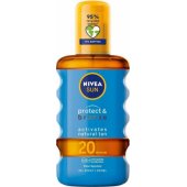 Nivea NIVEA_Sun įdegį aktyvinantis aliejus SPF20 200