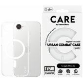Urban Combat Case Transparent w. White MagSafe iPhone 17e