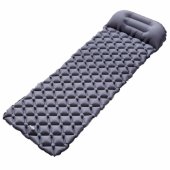 Hiking mat with pump NILS CAMP NC4006 Dark grey