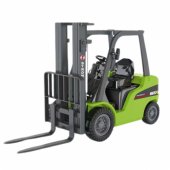 Metal Forklift Moving Forks Huina Green 1:50