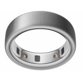 Ring 4 smart ring, Brushed silver, size 9