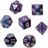 RPG Dice Set - Acrylic - Milky Way