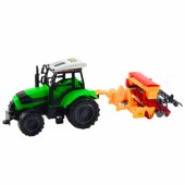 Set of Tractor Farm Tractor with Seeder Farm Machine