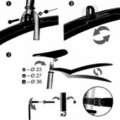 MTB purvasargis 24” - 26” 65618