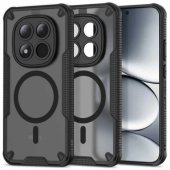 Rugged Shield MagSafe Xiaomi Redmi Note 15 Pro 5G, matinė juoda