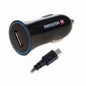 "Premium Car Micro USB 1A" Black