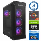 AQUA Ryzen 5 7600X 32GB 2TB SSD+2TB RTX5070 12GB W11Home