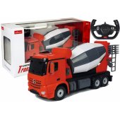 Nuotoliniu būdu valdomas automobilis Mercedes-Benz Arocs Rastar 1:14, raudonas