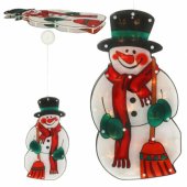 Led Decoration on the window 45cm Snowman