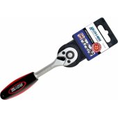 " Dedra Ratchet 1/ 4"""", 72T, CRV 6140, straight two-mater.handle"