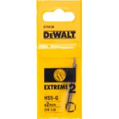 Dewalt HSS cilindrinis metalinis grąžtas, 2 mm, 2 vnt. (DT5036-QZ)