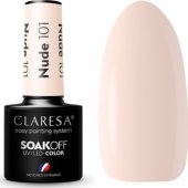 Claresa Claresa Soak Off UV/ LED Nude hibridinis nagų lakas 101 5g