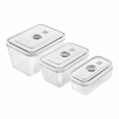 3 stiklinių indų rinkinys Fresh & Save