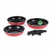 RH03995 Riviera 4 dalių Smart Clip keptuvių rinkinys