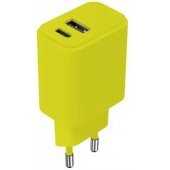 AC-2011 USB + USB-C 20W Lime