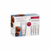 Clarins CLARINS rinkinys (kūno losjonas 200ML + šveičiamasis kūno šveitiklis 30ML)