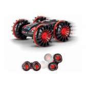 Carrera RC visureigis triukinis automobilis (juodas / raudonas)