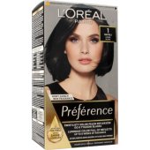L’Oreal Paris Preference plaukų dažai 1 Napoli juoda