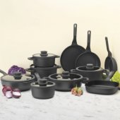Uždengiamas wok tipo keptuvas su nepridegančia Stone+ danga, 28 cm