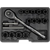 Yato YT-05897 screw/ bolt extractor 16 pc(s)