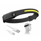 HD1 350 lm + įkrovimo laidas, juodas