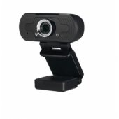 Full HD internetinė kamera, 2 MP, automatinis fokusavimas, juoda