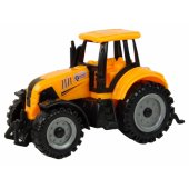 Ūkio transporto priemonė, traktorius su dideliais ratais, 3 spalvos
