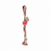 Zolux Twine toy with tennis ball, lasso 55 cm