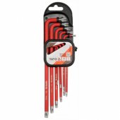 Yato L tipo „Torx“ raktų rinkinys T10–T50, 9 vnt. (YT-0563)