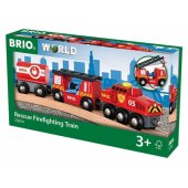 BRIO šviesos ir garso gaisrinė mašina (33542)