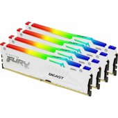 Fury Beast RGB Baltas 128GB DDR5 5600MHz DIMM KF556C40BWAK4-128