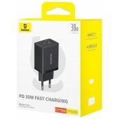 Cube 30W USB-C + USB-A Black