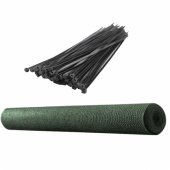 Žalias šešėliavimo tinklas tvorai, tvoros uždengimui, 1.5M 50M 140g/ m²