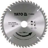 Yato Piła tarczowa do drewna z węglikiem wolframu 48T 216x30mm YT-6068