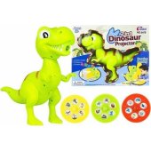Vaikiškas žaislinis viršutinis projektorius su dinozaurais 18P