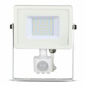 Naświetlacz V-TAC Projektor LED 30W 2400lm 6400K Dioda SAMSUNG z czujn